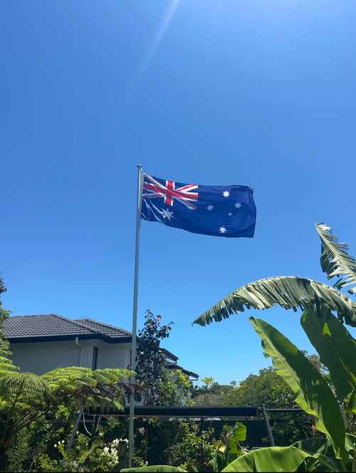 Australian Flag - Knitted Polyester 1800mm x 900mm